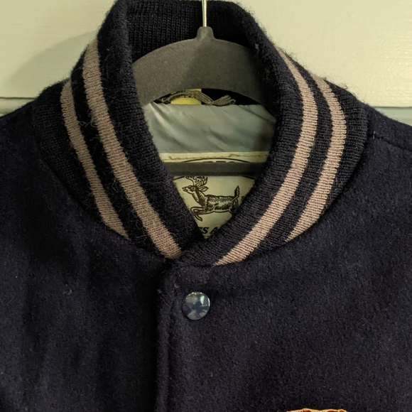 TRUE Vintage 70s Letterman Jacket!! Basketball Champs Size 36 (Men's Small) - Picture 4 of 8